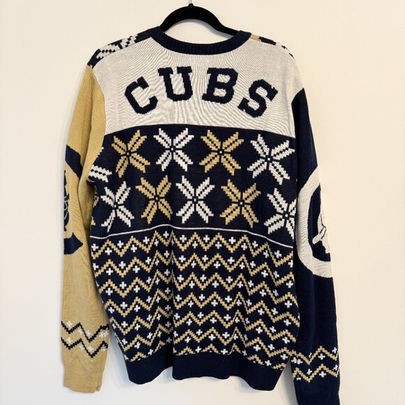 🎄 Chicago Cubs Holiday Sweater – MLB Genuine Merchandise 🎁 - Picture 7 of 7